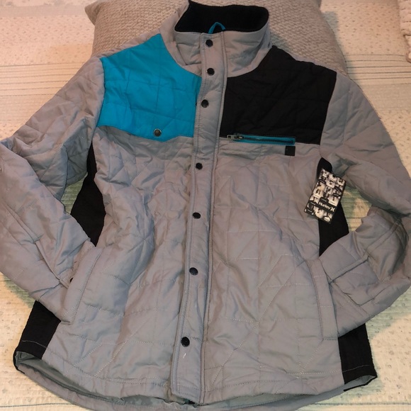 Hurley Jackets & Blazers - Hurley gray jacket